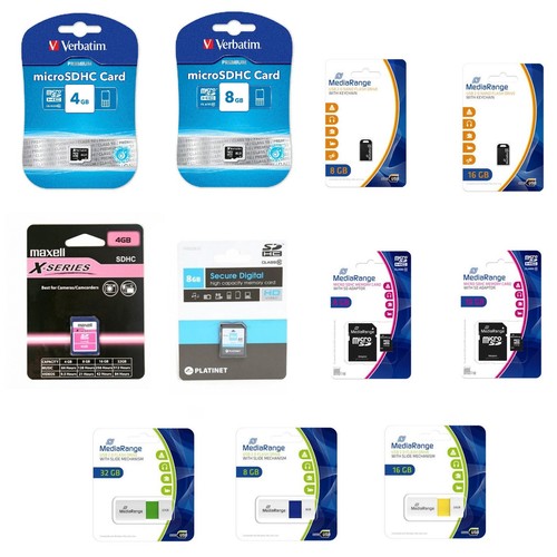 Micro 4gb 8gb - 8gb, 16gb