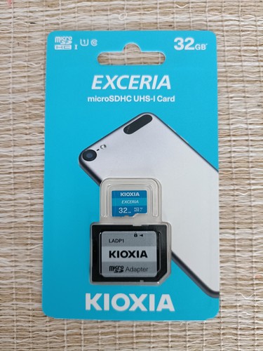 Scheda sdhc microsd kioxia - scheda,
