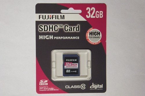 Scheda fuji sdhc 32gb classe - sdhc,