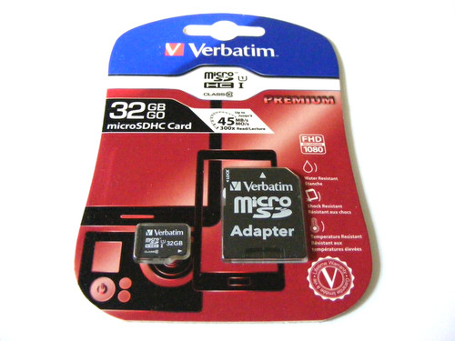 32gb micro sdhc - card, class