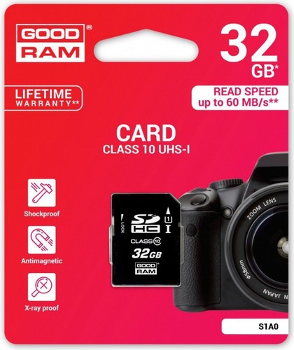 Goodram card 32gb sdhc - 32gb,