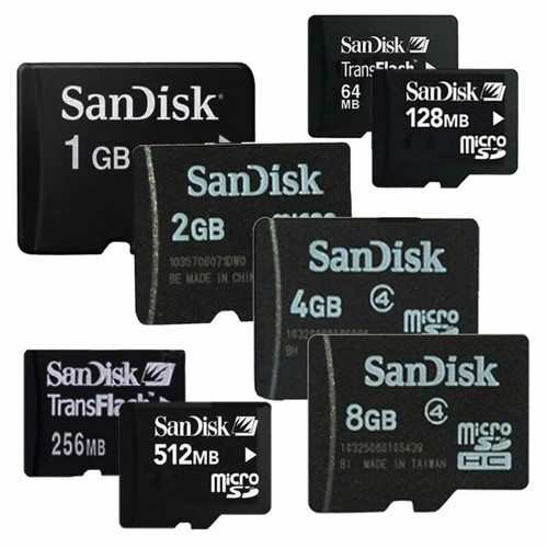 Sandisk 128 256 - 64, mb