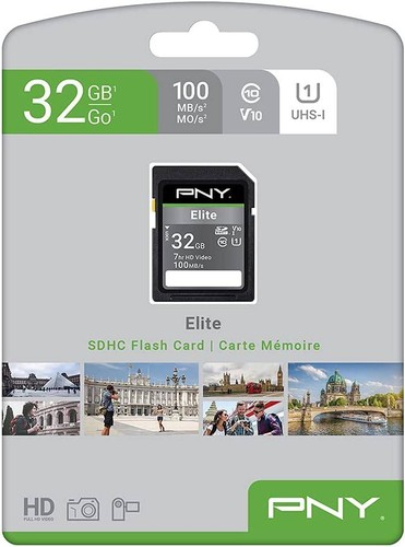 Pny 32gb sdhc elite card - pny,