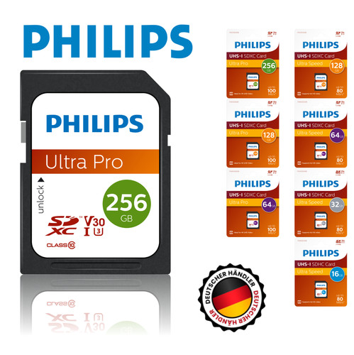Philips scheda 16gb 32gb - scheda, sd